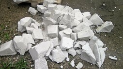 Дробление боя газобетона